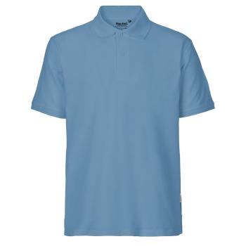 Neutral Pánska polokošeľa Classic z organickej Fairtrade bavlny - Dusty indigo | XXXL