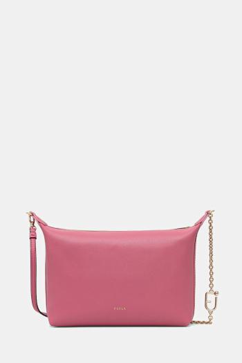 Kožená kabelka Furla ružová farba, WE00662.BX3104.4130S