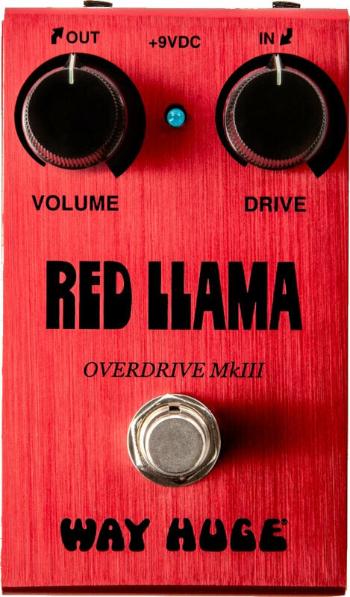 Dunlop Way Huge WM23 Smalls Red Llama Overdrive MKIII Gitarový efekt