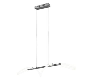 LED závesné osvetlenie Reality Argos chróm R32361106