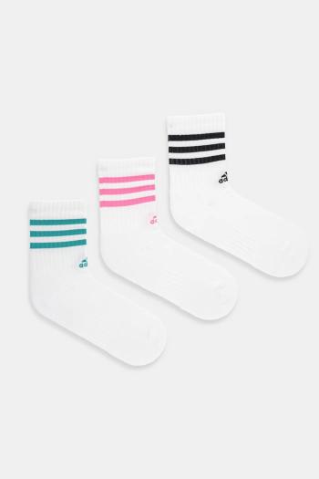 Ponožky adidas Essentials 3-pak biela farba, JW2765