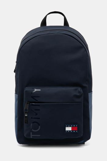 Ruksak Tommy Jeans pánsky, tmavomodrá farba, veľký, jednofarebný, AM0AM13274