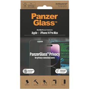 PanzerGlass Privacy Apple iPhone 2022 6.7 Max Pro s inštalačným rámčekom (P2786)
