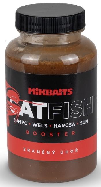 Mikbaits booster catfish zranený úhor 250 ml