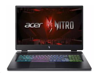 ACER NTB Nitro 17 (AN17-41-R0RK), R7-7840HS, 17.3" 2560x1440, 16GB, 1024GB SSD, RTX 4070, Eshell Linux, Blackl