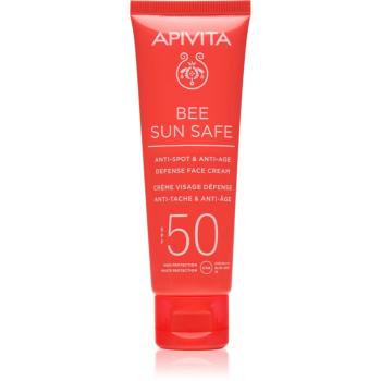 Apivita Bee Sun Safe ochranný krém proti starnutiu pleti SPF 50 50 ml