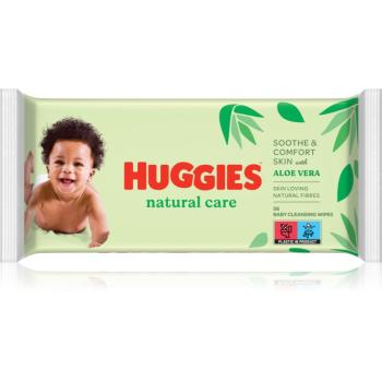 Huggies Natural Care čistiace utierky s aloe vera 56 ks