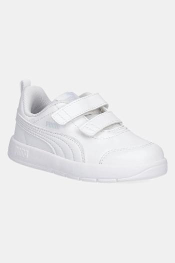 Detské tenisky Puma Courtflex V3 V biela farba, 310252