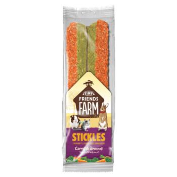 SUPREME Tiny Friends Farm Stickles mrkva a brokolica tyčinky 100 g