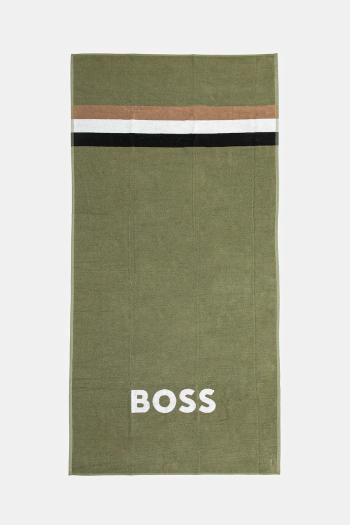 Bavlnený uterák BOSS zelená farba, 50540419