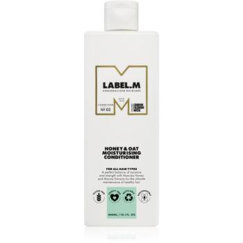 label.m Honey & Oat hydratačný kondicionér na každodenné použitie 300 ml