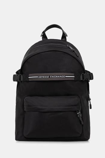 Ruksak Armani Exchange pánsky, čierna farba, veľký, jednofarebná, XM001604 AF17206