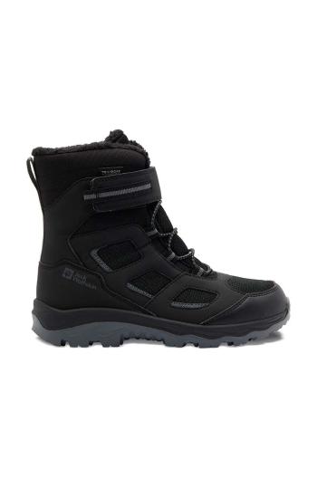 Detské zimné topánky Jack Wolfskin VOJO WT TEXAPORE HIGH čierna farba