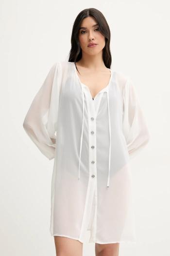 Košeľa MICHAEL Michael Kors biela farba, regular, MM2R791