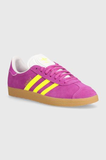 Tenisky adidas Originals Gazelle fialová farba, JI1373