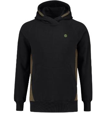 Korda mikina team korda hoodie black čierna-veľkosť m