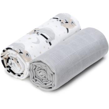 T-TOMI TETRA Cloth Towels EXCLUSIVE COLLECTION osuška Sloths 90x100 cm 2 ks