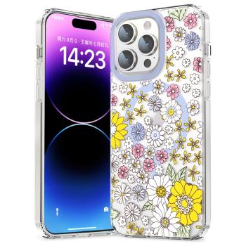 FLOWER MAGSAFE Kryt pre Apple iPhone 11 Pro Max PURPLE