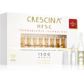 Crescina Transdermic 1300 Re-Growth starostlivosť pre podporu rastu vlasov pre ženy 20x3,5 ml