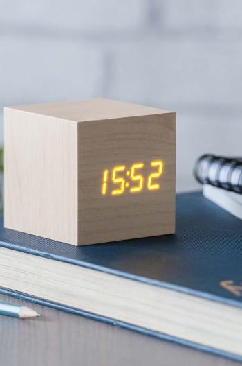 Stolové hodiny Gingko Design Cube Click Clock