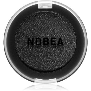 NOBEA Day-to-Day Mono Eyeshadow očné tiene s trblietkami odtieň Black chant 3,5 g