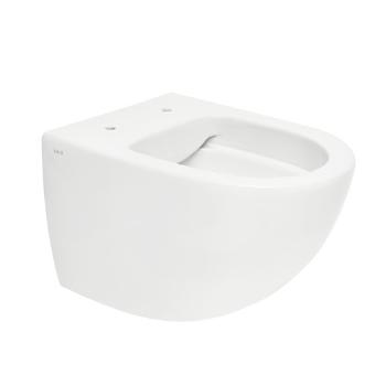 WC závesné VitrA Sento SmoothFlush 49,5 cm bez sedátka, zadný odpad 7847-003-0075