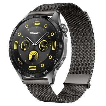 MILANESE Kovový remienok pre Huawei Watch GT 5 46mm šedý