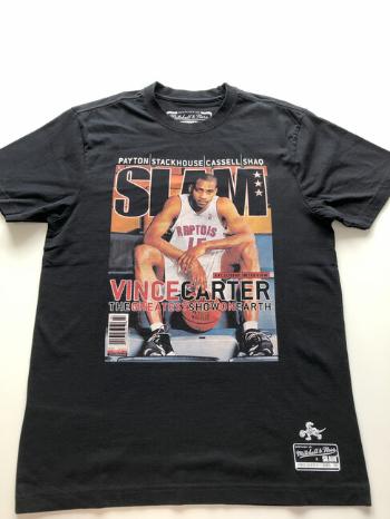 Mitchell & Ness NBA Slam Tee Toronto Raptors Vince Carter black - L