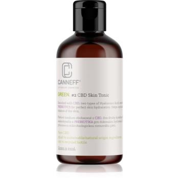 Canneff Green CBD Skin Tonic hydratačné pleťové tonikum 200 ml