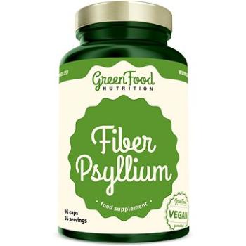 GreenFood Nutrition Vláknina Psylium 96 kapsúl (8594193920365)