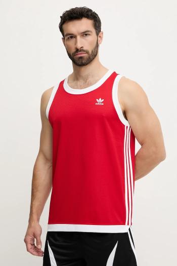 Tričko adidas Originals Adicolor červená farba, JP1098
