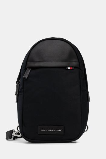Malá taška Tommy Hilfiger čierna farba, AM0AM13622