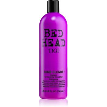 TIGI Bed Head Dumb Blonde šampón pre chemicky ošterené vlasy 750 ml