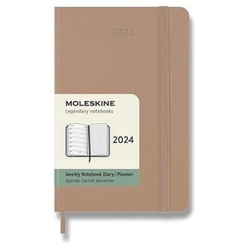 Moleskine 2024 S, tvrdé dosky, béžový (DHP2612WN2Y24)