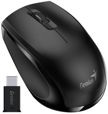 Genius NX-8006S Type-C, myš, bezdrôtová, optická, 1200DPI, 3 tlačidlá, USB-C, čierna