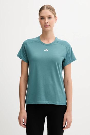 Tréningové tričko adidas Performance WORKOUT ESSENTIALS zelená farba, JY4571