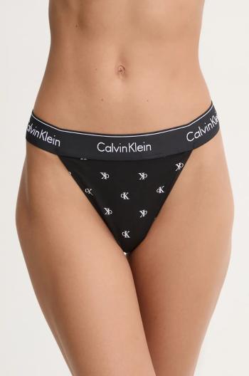 Tangá Calvin Klein Underwear čierna farba, 000QF7013E