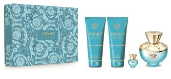 Versace Dylan Turquoise - EDT 100 ml + telový gél 100 ml + sprchový gél 100 ml + EDP 5 ml