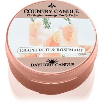 Country Candle Grapefruit & Rosemary čajová sviečka 42 g