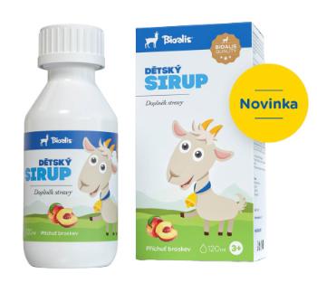 BIOALIS Detsky Sirup s kozim kolostrom 120 ml