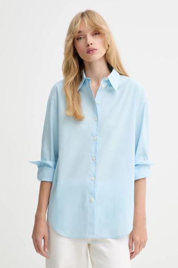 Košeľa Calvin Klein voľný strih, s klasickým golierom, LV044B160G