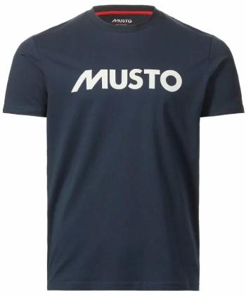 Musto Logo Tričko s krátkym rukávom Navy L