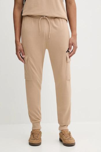 Tepláky adidas Feelcozy béžová farba, jednofarebné, JX3332