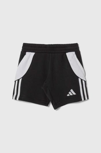 Detské krátke nohavice adidas Performance TIRO24 SWSHOY čierna farba