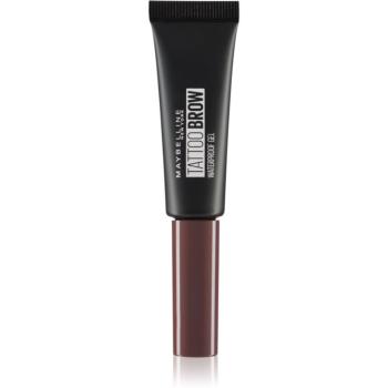 MAYBELLINE NEW YORK Tattoo Brow Waterproof Gel vodeodolný gél na obočie odtieň 04 Medium Brown 5 ml