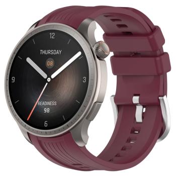 SILICONE Vymeniteľný remienok pre Amazfit Balance bordový