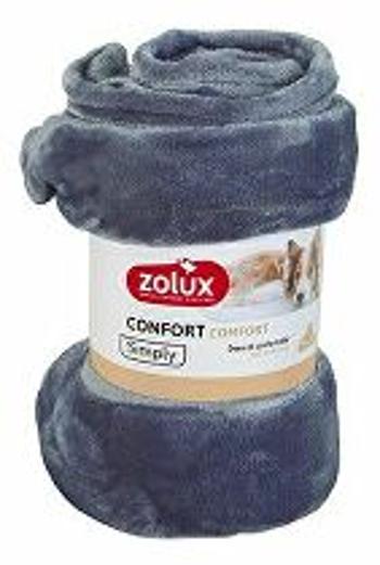 Posteľná prikrývka COCOON 150x100cm antracit Zolux