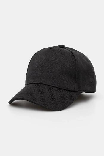 Šiltovka Guess hnedá farba, vzorovaná, AW5184 POL03