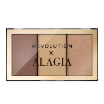 Revolution Kontúrovacia paletka x Alagia (Face Like Alagia Highlight & Bronze Palette) 7,5 g