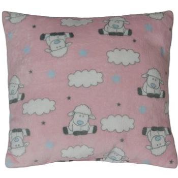 Bellatex Maznáčik – detský motív – 38 × 38 cm – ružová ovečka (6362)